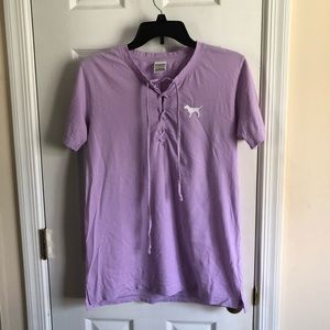 VS Pink short sleeve shirt